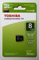 Thẻ nhớ micro sd 8GB class 10 Toshiba UHS 1