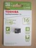 Thẻ nhớ microSD 16GB Toshiba UHS Class 10 - anh 1
