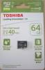 Thẻ nhớ microSD 64GB Toshiba UHS Class 10 - anh 1