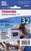 Thẻ microSD 32GB Class 10 Toshiba Exceria UHS 3 - anh 1