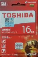Thẻ nhớ microSD 16GB Toshiba Exceria 48MB/s