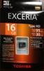 Thẻ nhớ microSD 16GB Class 10 Toshiba Exceria UHS 1 - anh 1